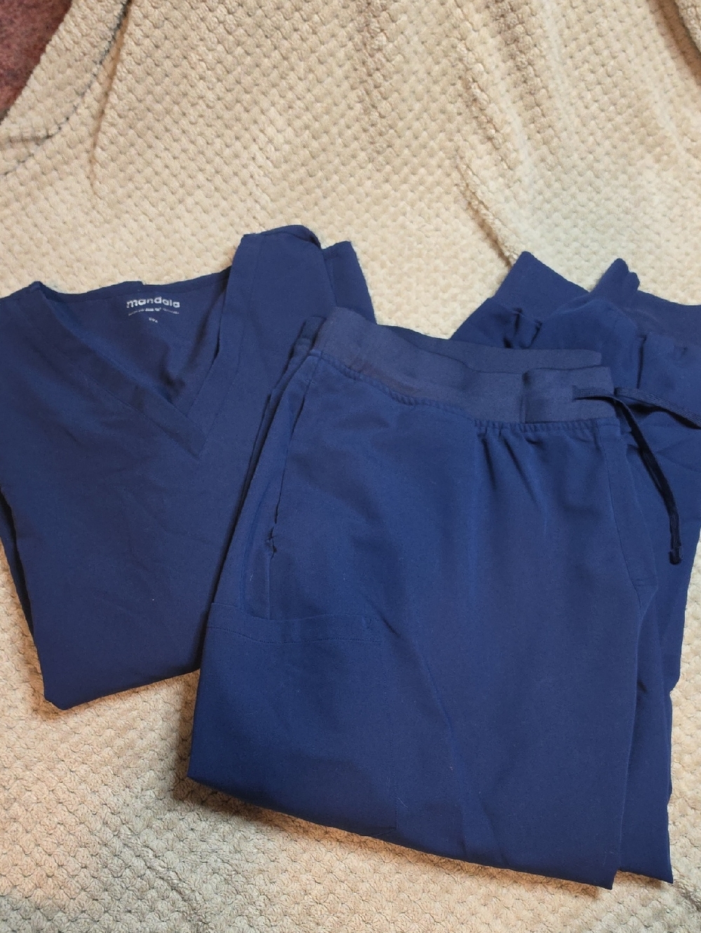 Women's Navy - Scrub Set Comfort Fit